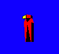 The sentry object in the BBC Micro version of The Sentinel