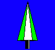 The tree object in the BBC Micro version of The Sentinel