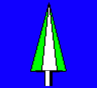 The tree object in the BBC Micro version of The Sentinel