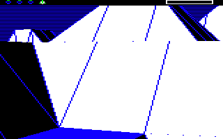 A left pan in the BBC Micro version of The Sentinel