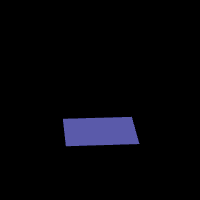 An animation of tile shape 0