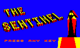 The blocks that make up the text on the main title screen in the BBC Micro version of The Sentinel