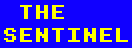The system font in screen mode 5, double height, on the BBC Micro